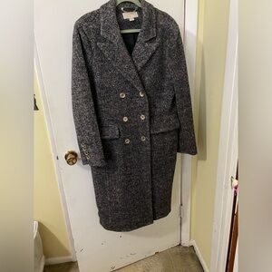 MICHAEL Michael Kors Tweed Grey Coat